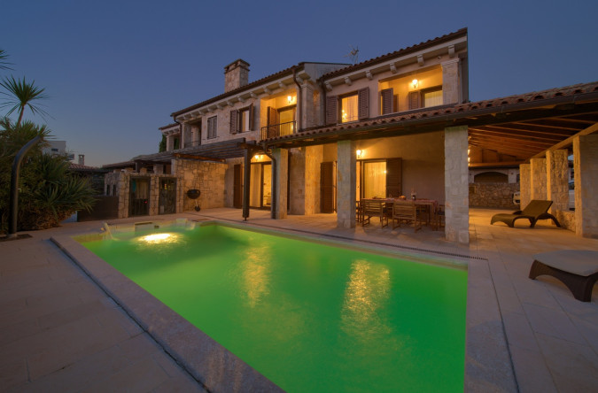 Luxury Villa Bernarda II, Luxury Villa Bernarda - Porat - Krk Island (Croatia) - direct contact with the owner Dobrinj